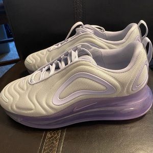 Light Grey & Lavender Nike shoes